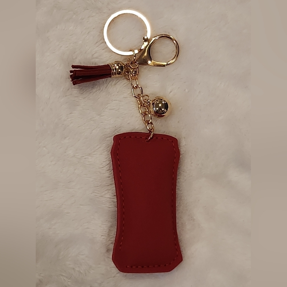Coca Cola Red and Silver Rhinestone Sparkle Keychain Bag Charm - Picture 3 of 3